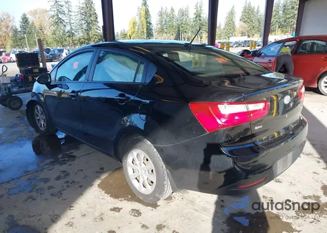 2013 Kia Rio Lx из США, поврежденный, VIN KNADM4A39D6231890